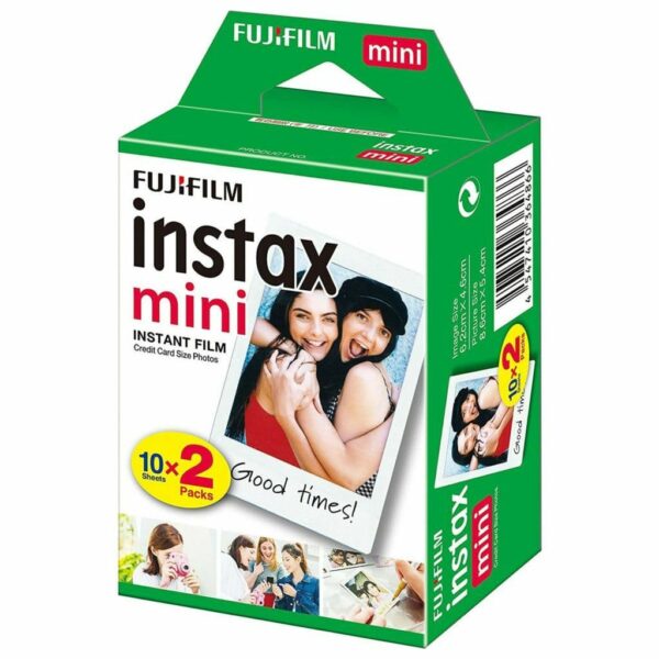 Fujifilm instax mini, dos packs para veinte fotos