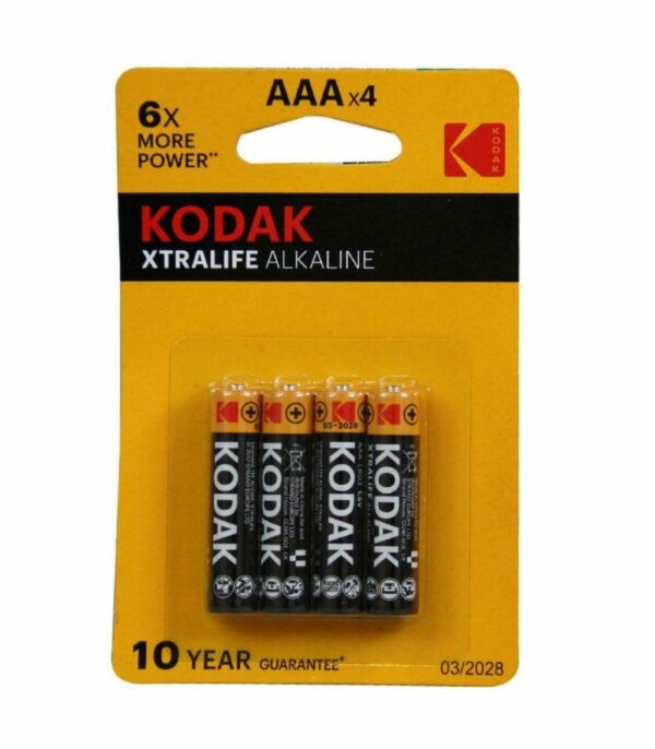 Pilas pequeñas para cámara Kodak. 4 unidades