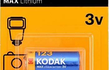 Pila 3v Kodak. Max lithium