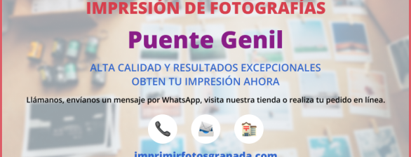 Imprimir Fotos en Puente Genil 📸✨ ¡Captura tus Recuerdos!