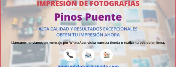 Imprimir Fotos en Pinos Puente 📸🖼️ ¡Captura tus Recuerdos!