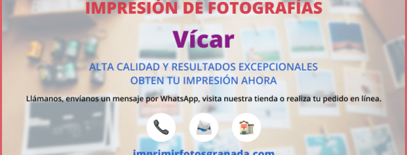 Imprimir Fotos en Vícar: Calidad y Rapidez 📸✨