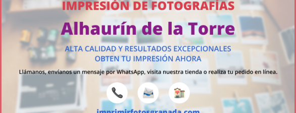 Imprimir Fotos en Alhaurín de la Torre 📸🖨️