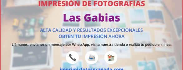 Imprimir Fotos en Las Gabias: Captura tus Recuerdos 📸✨