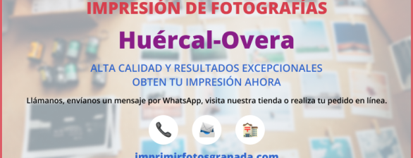 Imprimir Fotos en Huércal-Overa: Calidad y Creatividad 📸🖼️