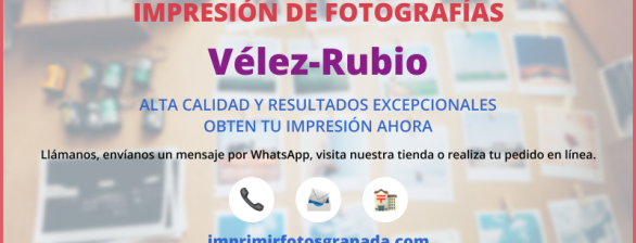 Imprimir Fotos en Vélez-Rubio 📸✨ ¡Captura tus Recuerdos!