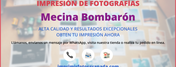 Imprimir Fotos en Mecina Bombarón 📸🖼️ ¡Captura tus Momentos!