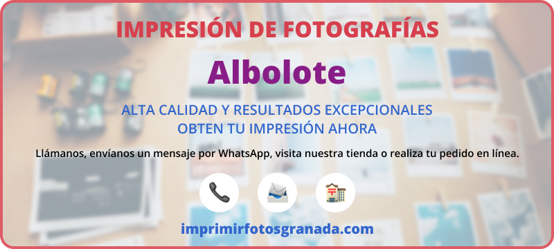 Imprimir Fotos en Albolote: Recuerdos al Instante 📸✨