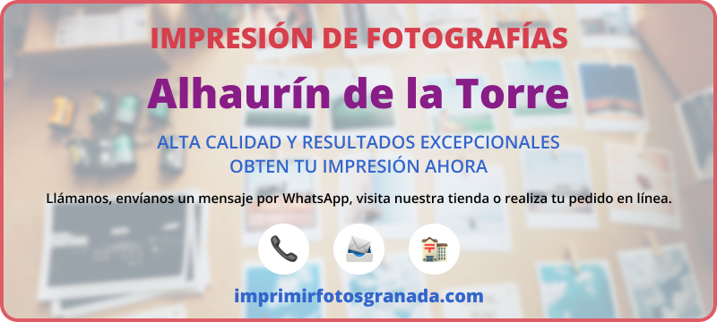 Imprimir Fotos en Alhaurín de la Torre 📸🖨️