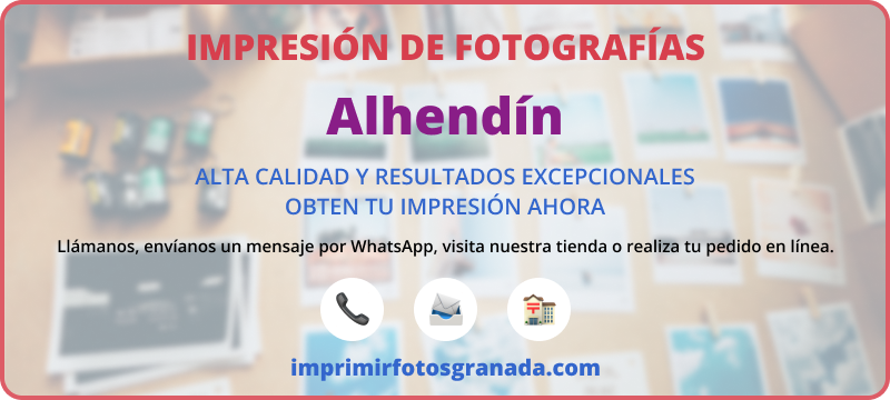 Imprimir Fotos en Alhendín: Captura tus Recuerdos 📸✨