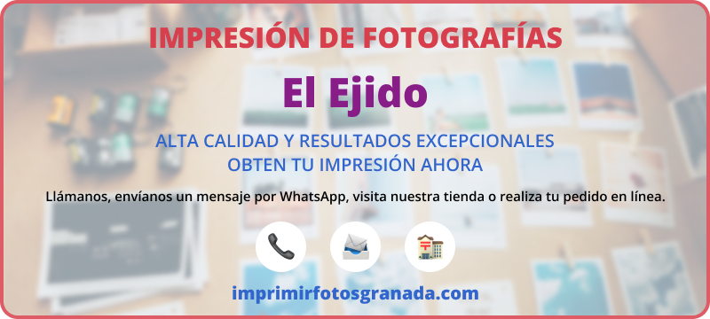 Imprimir Fotos en El Ejido 📸✨ Tu Recuerdo Perfecto