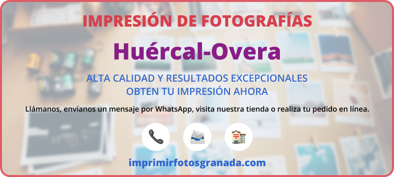 Imprimir Fotos en Huércal-Overa: Calidad y Creatividad 📸🖼️