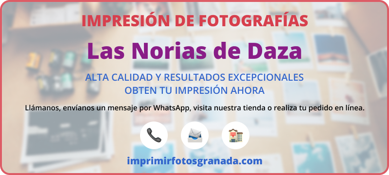 Imprimir Fotos en Las Norias de Daza 📸✨