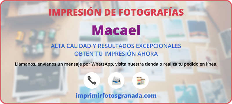 Imprimir Fotos en Macael: ¡Captura tus Recuerdos! 📸🖼️