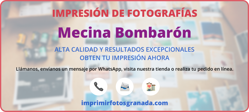 Imprimir Fotos en Mecina Bombarón 📸🖼️ ¡Captura tus Momentos!