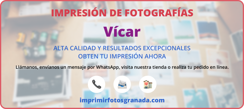 Imprimir Fotos en Vícar: Calidad y Rapidez 📸✨