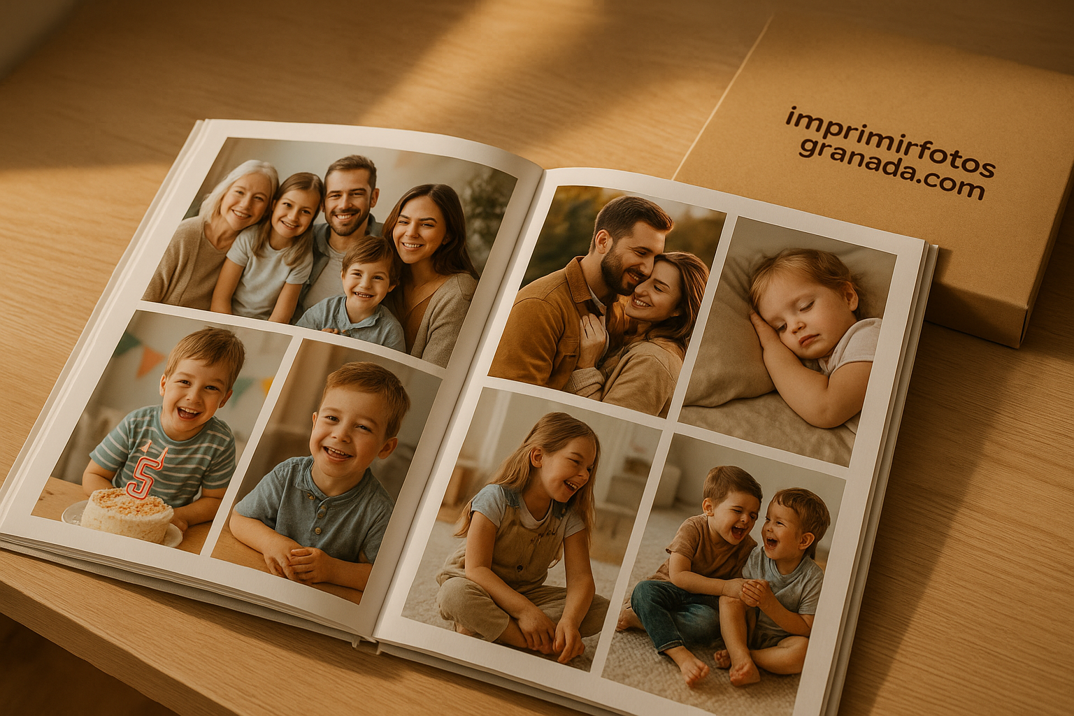 7 ideas para tu libro de recuerdos fotográfico | Álbum personalizado en Granada