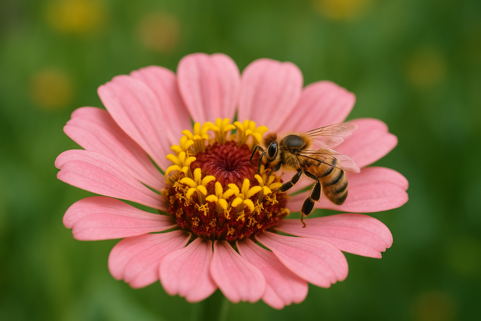 ejemplo de fotografía macro exterior con enfoque en pequeños detalles de la naturaleza